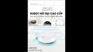 ROBOT Hút Bụi, Robot Lau Nhà Tự Động Dọn Nhà Thông Minh BOWAI Công Nghệ AI Cao Cấp
