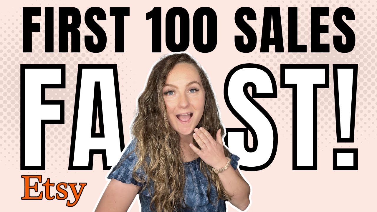 Get Your First 100 Sales On Etsy Fast! (Print On Demand Success Tutorial 2023)