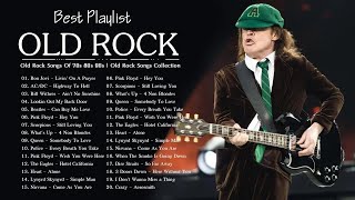 Best Playlist Old Rock Songs Collection | Pink Floyd, Queen, The Who, AC/DC, Aerosmith...