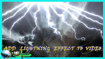 LIGHTNING EFFECT IN OPENSHOT AND GIMP |CREATE LIGHTNING EFFECT IN VIDEOS OPENSHOT FREE VIDEO EDITOR