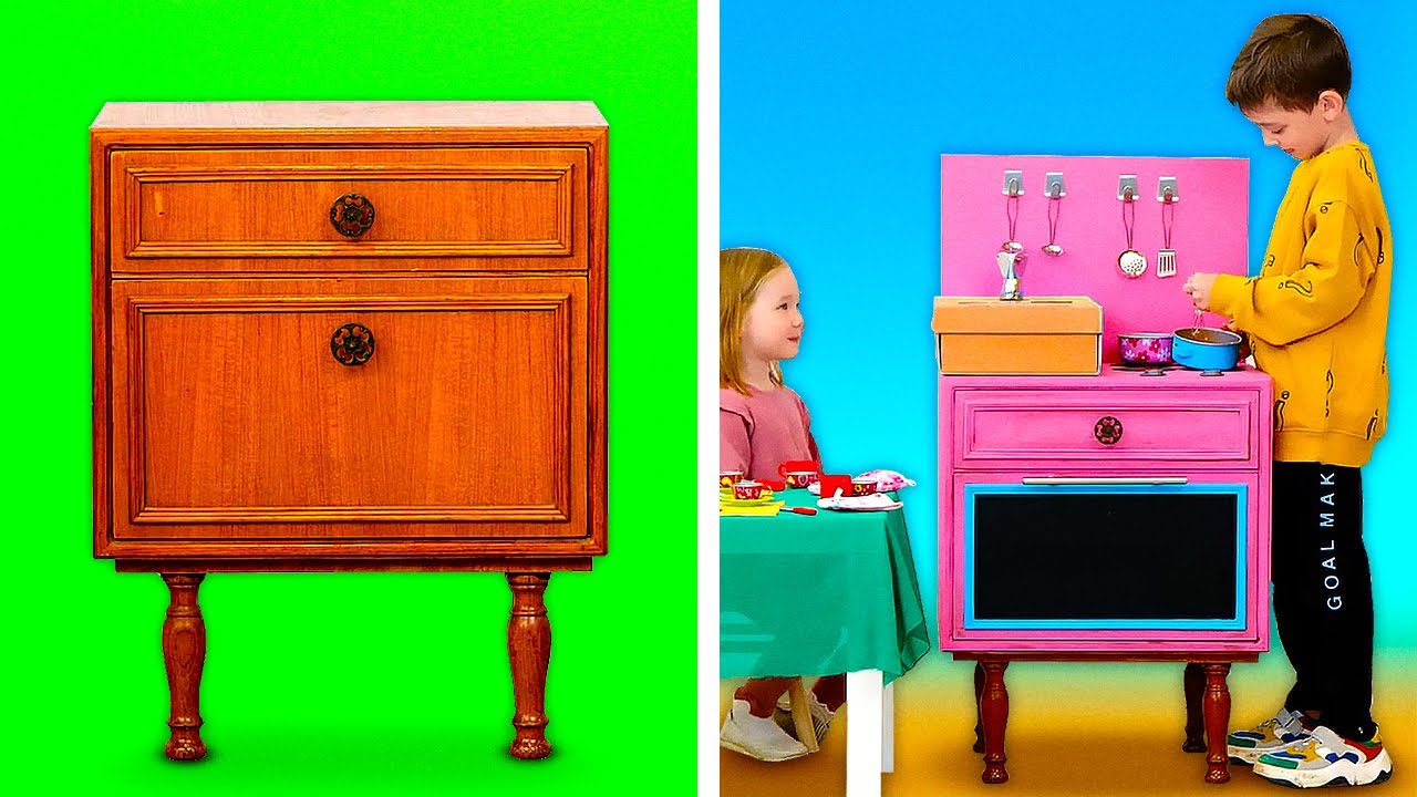 25 BRILLIANT TRICKS TO RENEW AND CREATE FURNITURE