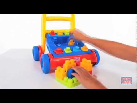 Early Learning Centre - Mega Bloks 3-in-1 Build And Go Baby Walker