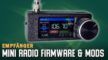 Mini Radio 🕵️ Custom Firmware & Hardware Mods