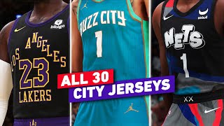 NBA 2K24: ALL 30 CITY EDITION JERSEYS | Showcase
