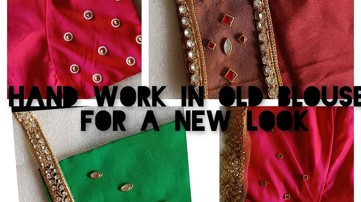 Easy aayi veettil ഇരുന്നു pazhaya blouse design cheythu new way aakkaam