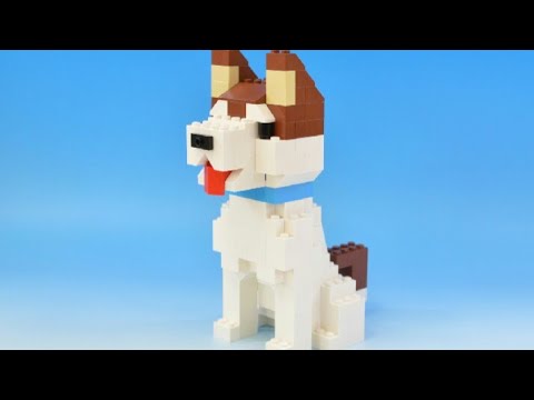 lego dog moc