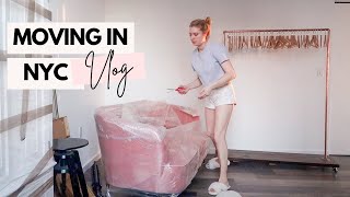 MOVING DAY in NEW YORK Vlog!! Move with me in Manhattan!