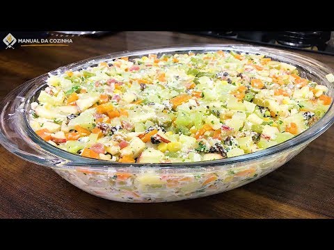 Vídeo: 3 Melhores Receitas De Salada De Natal Sem Maionese