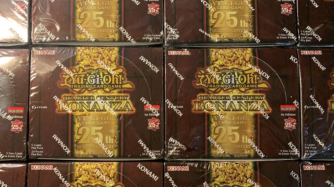 YuGiOh Quarter Century Bonanza Box Opening x6 - YouTube