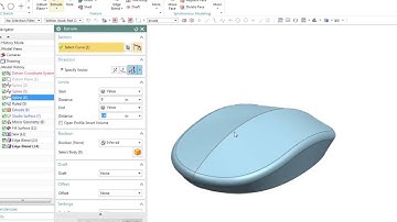 NX 10 Use G1 Continuity for Surface and Curve