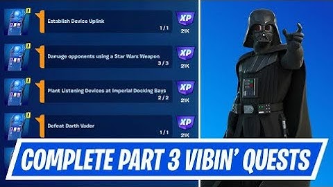 Stage 1 of 3 - Establish Device Uplink - Fortnite Vibin Quests Part 2