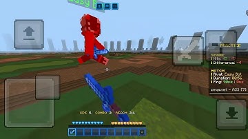 Crazy fight with easy bot of zeqa see me destroying by bot