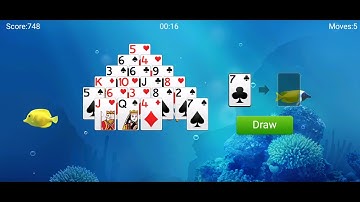 Solitaire Collection - Pyramid - free offline solitaire card game for Android - gameplay.
