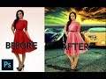 Photoshop Cs6 - Background Change and Photo Retouch Tutorial