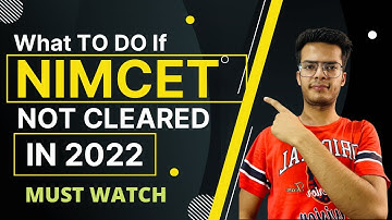 NIMCET Not Cleared Watch this and get more placement than an NITian | | NIMCET || NIMCET2022 | |