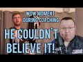 Special darts moment during an online coaching session