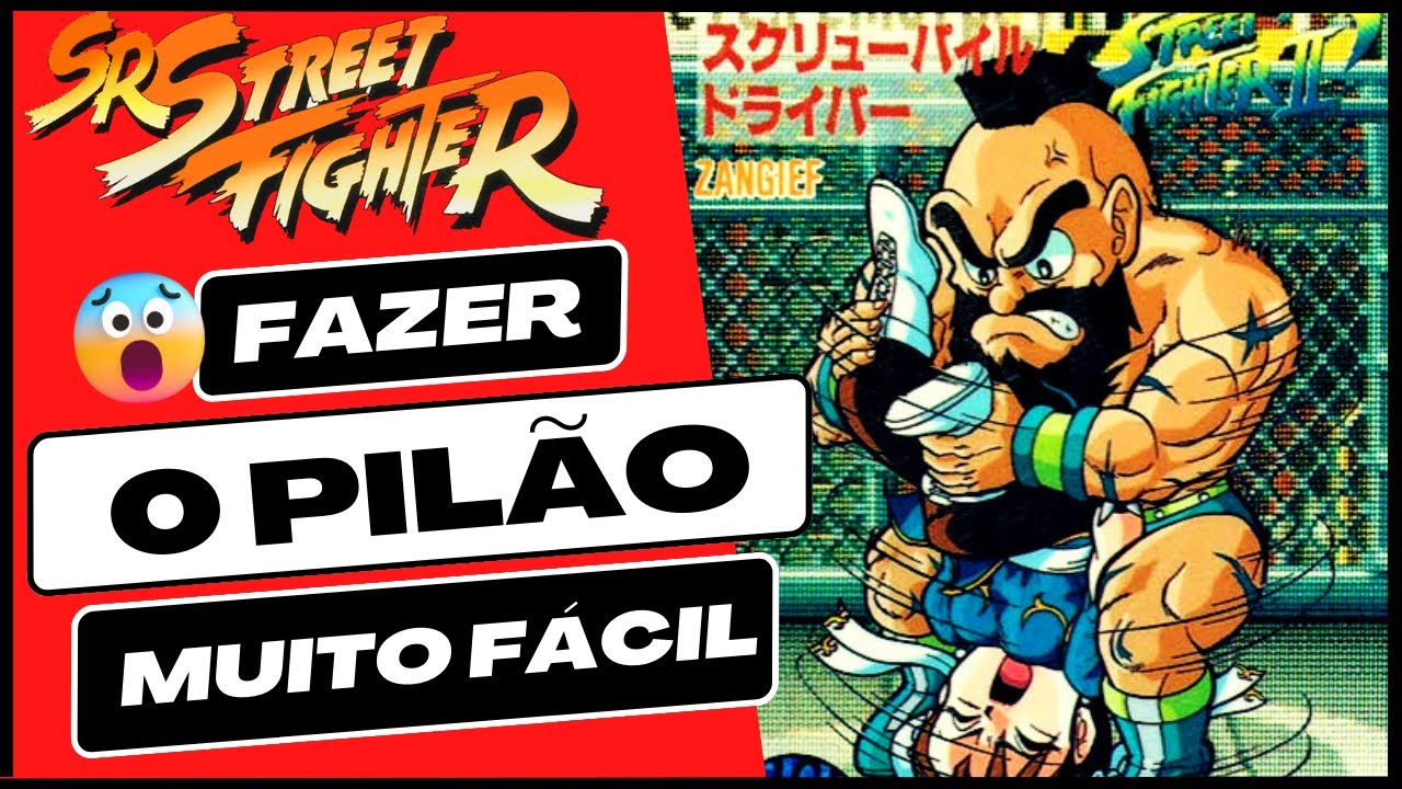 Quer aprender a fazer o Pilão do Zangief do modo mais fácil que já existiu  ? Em Street Fighter 2 CE 