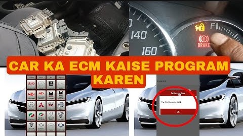 CAR ECM ECU CODING & PROGRAMMING MARUTI SUZUKI CARS / ECM Programming LAUNCH CRACK VERSION SCANNER