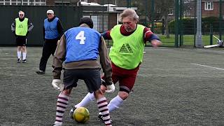 Meet the Lionel Messi of walking football who's been named the world's best player | SWNS