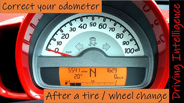 How To Correct Odometer & Speedometer After Changing Wheel and / or Tire Size