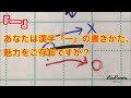 あなたは漢字『一』の書きかたをご存知でしょうか？