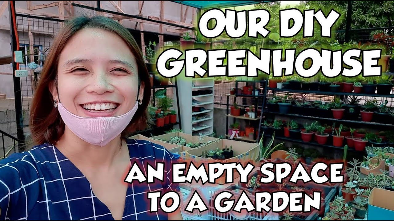 DIY GREENHOUSE – HOW TO BUILD A MINI GARDEN IN THE HOUSE | Vlog#54