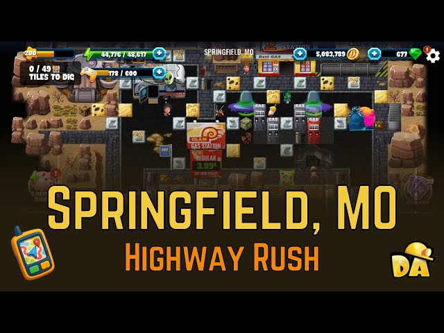 Springfield, MO - #15 Highway Rush - Diggy's Adventure - YouTube