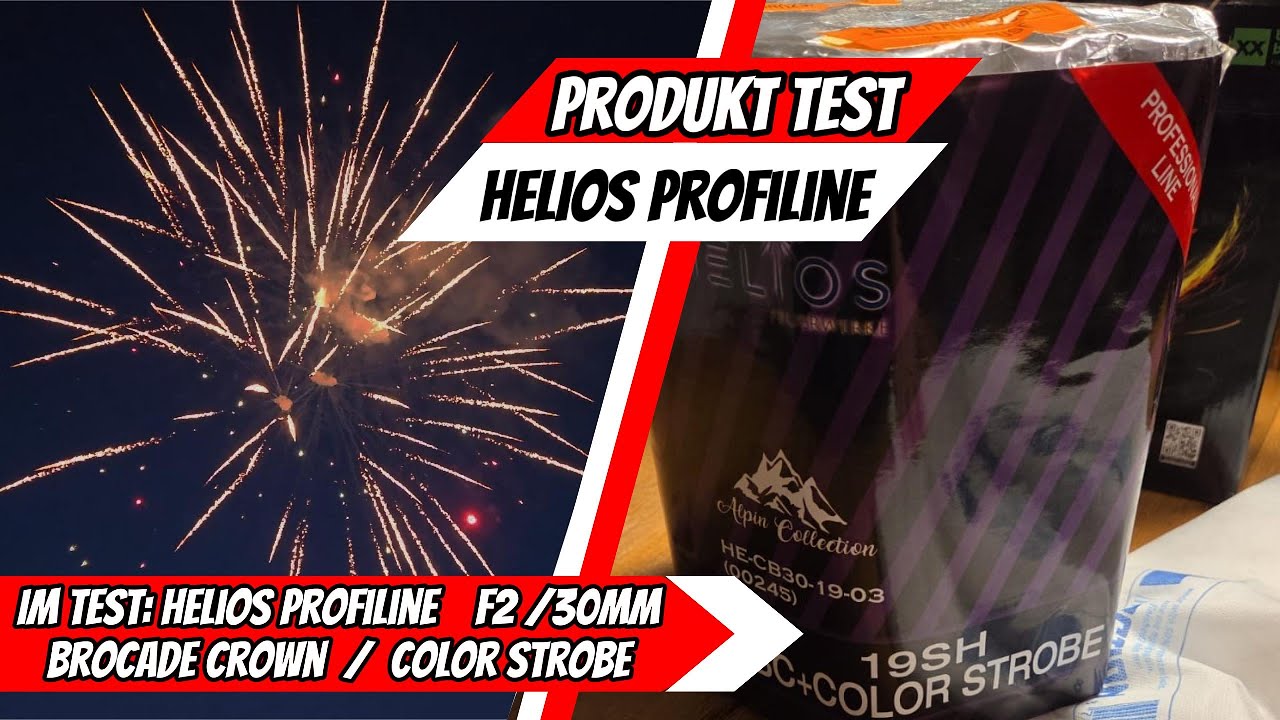 PYRO Test /// Helios /// Brocade Crown w/Color Strobe
