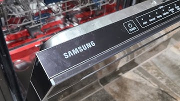 Samsung Dishwasher DW80M9550UG water clogged/not draining