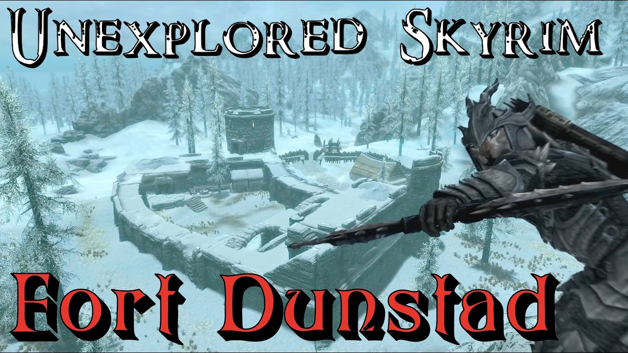 Unexplored Skyrim: Secrets of Fort Dunstad - YouTube