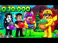 🍀 QUEM PEGAR A SLIME MAIS RARA GANHA 10.000 ROBUX! ( Lima Mosca, MoonyCaroll e NekJoga ) 💸😱