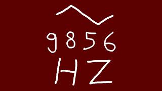 9856 hz triangle