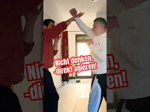 🟢 Nicht denken, direkt agieren! #paksungbo #selbstverteidigung #jeetkunedo #kungfu #wingchun