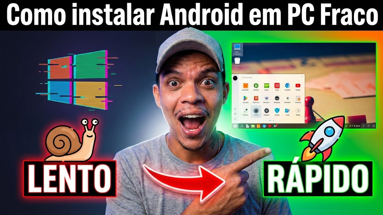 ANDROID NO PC EM DUAL BOOT REAL 🔥 Funciona de Verdade! PASSO A PASSO ...