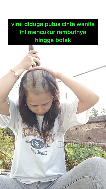 Cewek cantik Botak Rambut