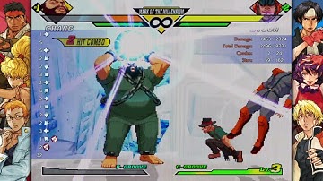 CAPCOM FIGHTING COLLECTION 2 chang P groove combo