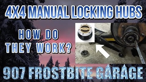 Ever Wonder How 4x4 Manual Locking Hubs Work?