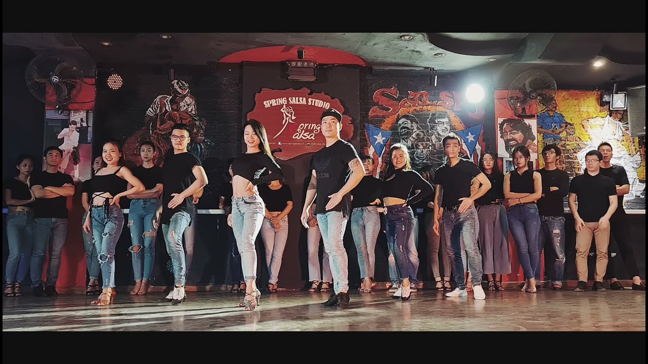 ⁣La Gripe (La Maxima 79) @ SPRING SALSA TEAM - Demo Salsa after class (On2)