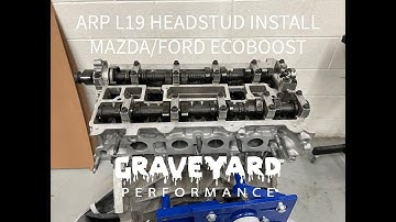 How to Install ARP L19 Head Studs - Mazdaspeed / EcoBoost