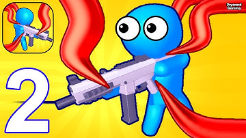 Alien Defence Save Area51 - Gameplay Walkthrough Part 2 Stickman War Army Commander Alien Invasion