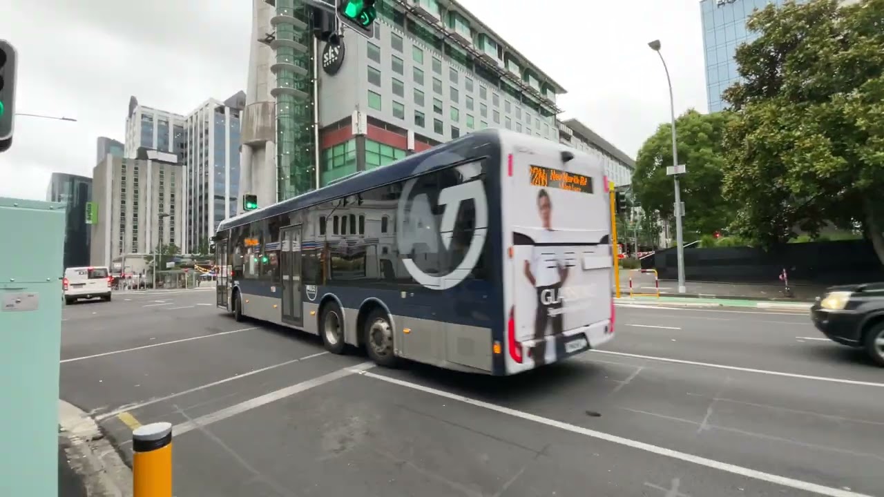 Bus spotting, movements | Auckland CBD | Short clips