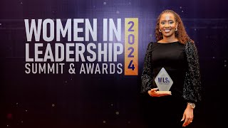 Kepler CEO, Nathalie Munyampenda, receives an award at Women in Leadership Summit | 15 March 2023