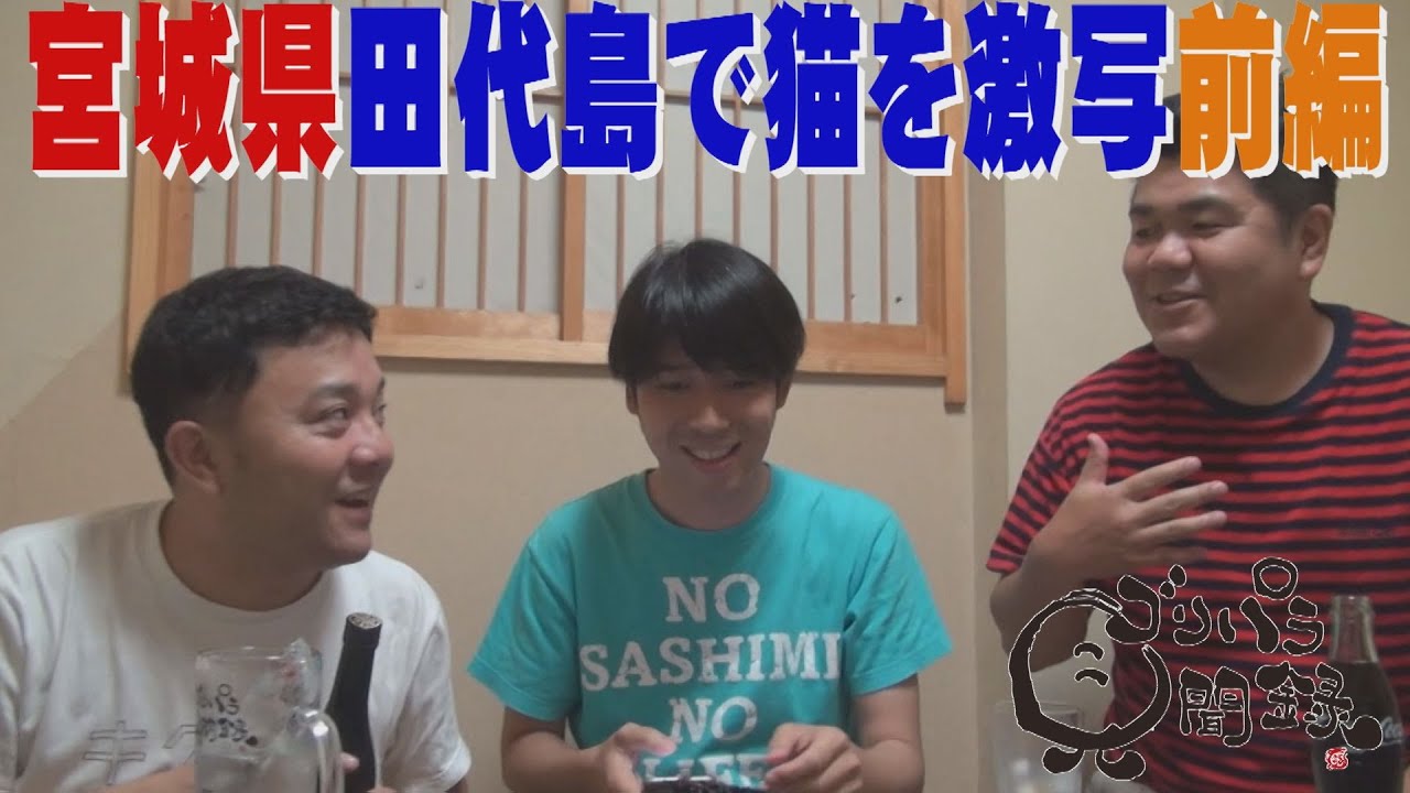 【公式】 宮城県　田代島で猫を激写する旅　前編 （2018年07月27日OA）｜ゴリパラ見聞録