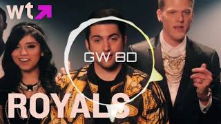 Royals 🎧  Pentatonix (Lorde Cover) 🔊VERSION 8D AUDIO🔊 Use Headphones 8D Music Song