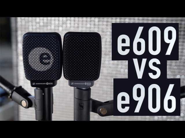 Sennheiser e609 vs e906 - YouTube