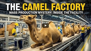 Inside the Mega Camel Leather Production Line — From Harsh Desert Hides to Elite Luxury Goods