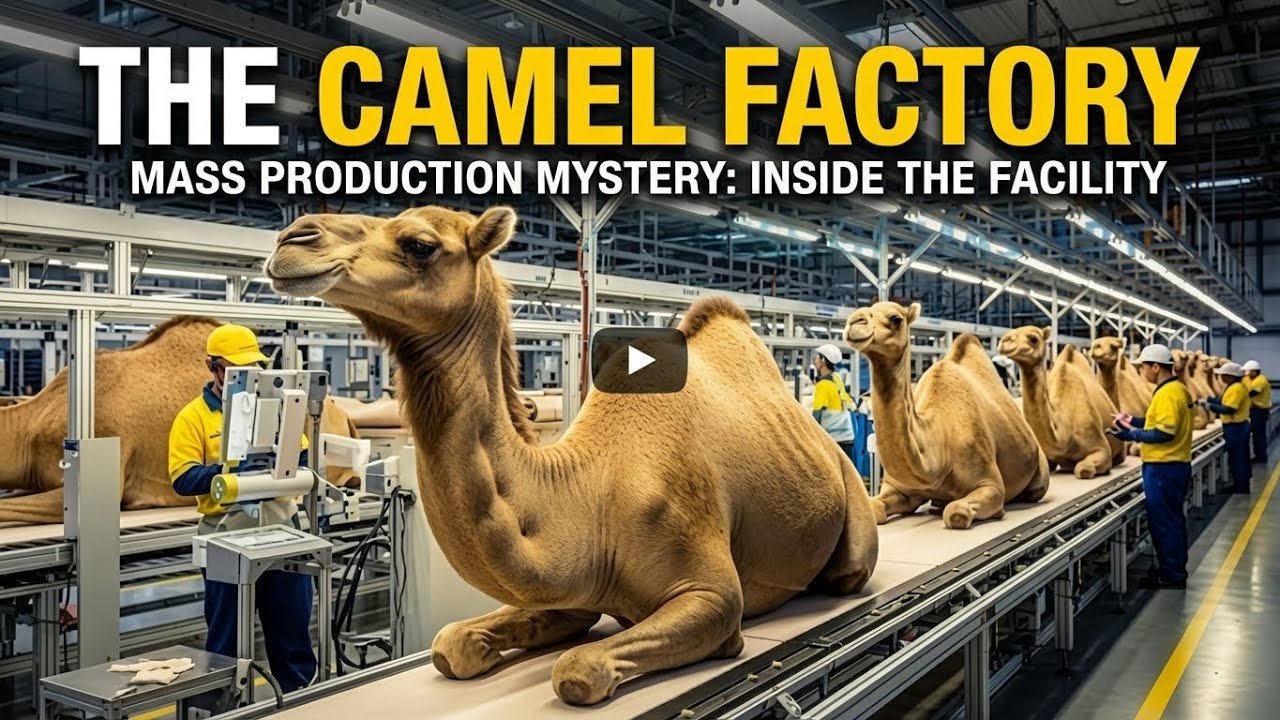 Mega Camel Inside the Mega Camel Leather Production Line — From Harsh Desert Hides ...