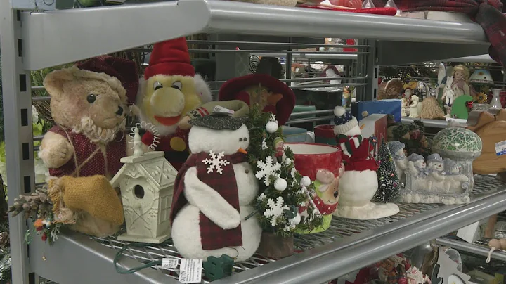 Shoppers participate in "Thriftmas" to save on holiday gifts