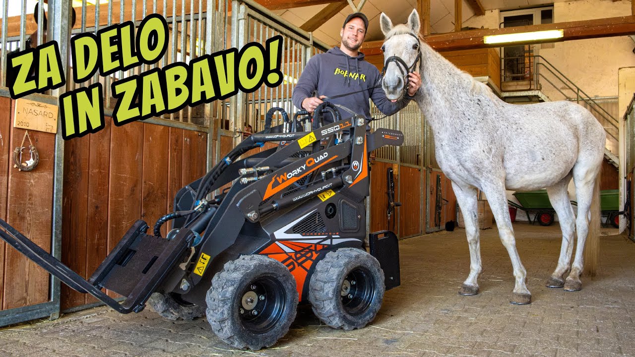 Mini nakladalnik WorkyQuad