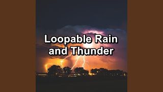 Dark Sky and Cold Rainfall with Thunder